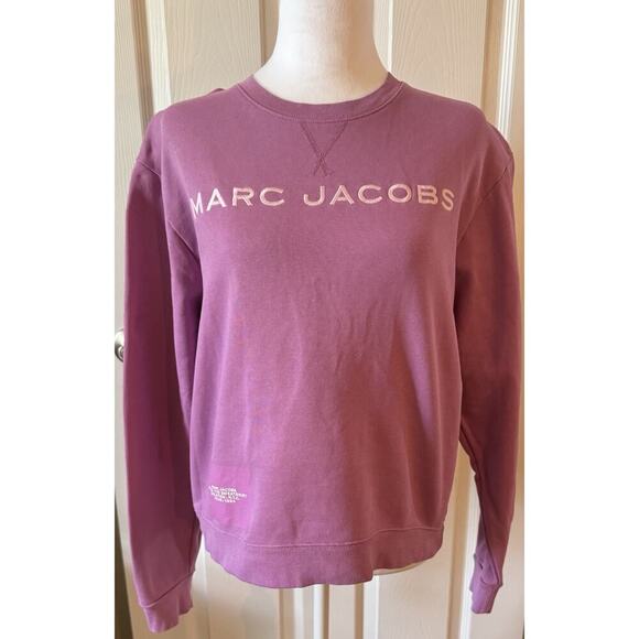 Marc Jacobs Women’s Sweatshirt Cotton Pink Size M - Picture 1 of 9